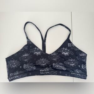 Constantly Varied Gear Black Comic Print Bra